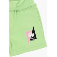 Imbracaminte DSQUARED2 pentru Baieti - Pantaloni scurti DSQUARED2 Brushed Cotton Shorts With Elastic Waistband Green Baieti (BM 19714541) - B-mall.ro