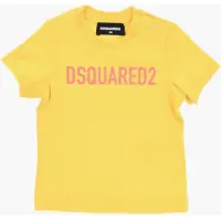 Tricouri Solid Color T-Shirt With Contrasting Logo Baieti