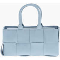 Genti de mana Braided Leather Mini Tote Bag Femei