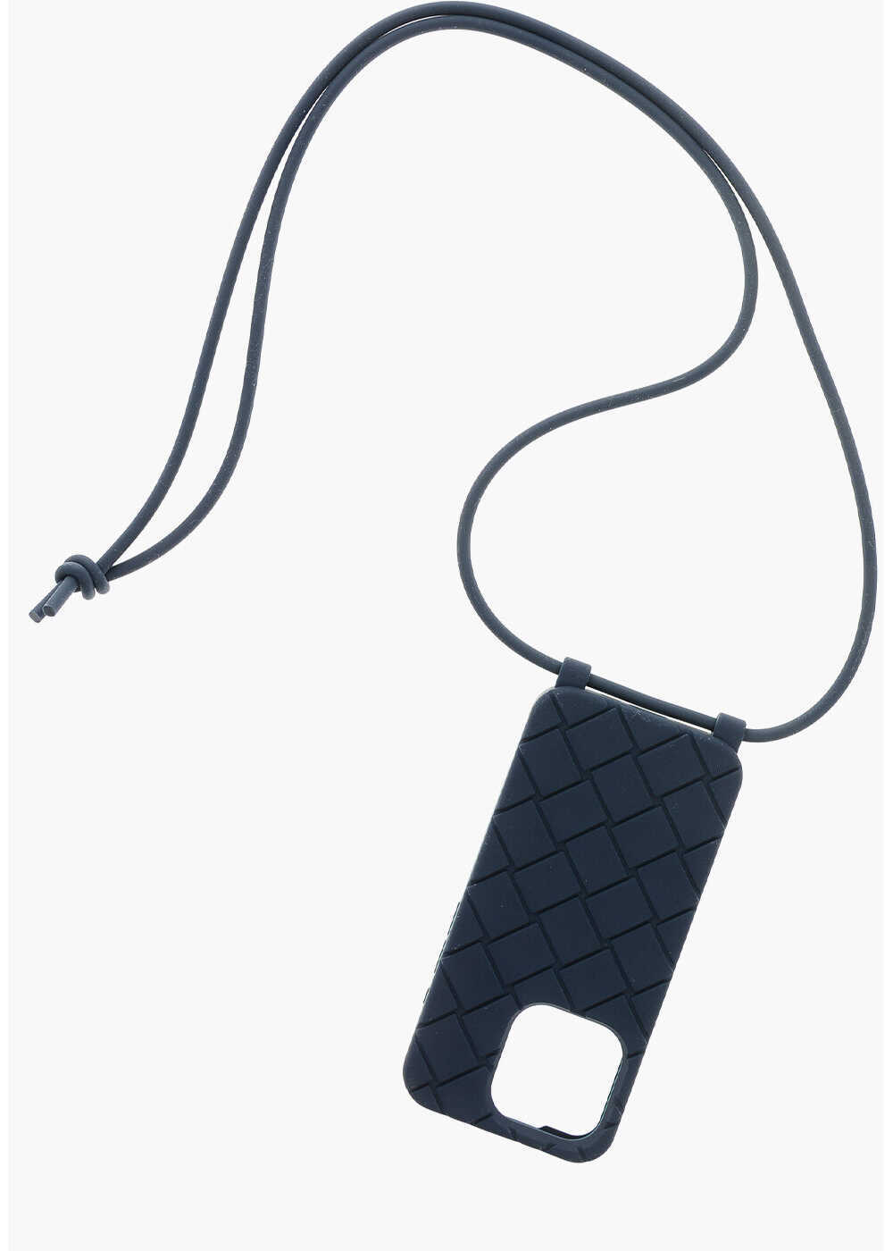 Huse mobil & tablete Bottega Veneta Silicone 15 Pro Iphone Case With Neck Strap Midnight Blue Barbati (BM 19714568) 4