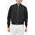 DSQUARED2 Bomber Fit Padded Icon Waistcoat With Refractive Detail Black