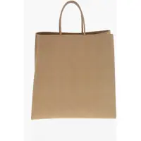 Genti de mana Solid Color Leather Maxi Tote Bag Femei