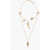 Dior Long Double-Strand Necklace With Marine Charms Gold