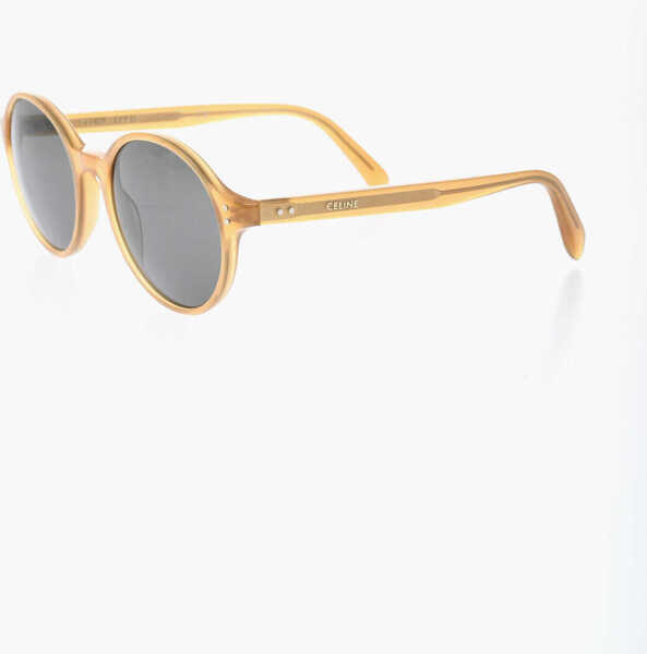 Ochelari de soare Cline Solid Color Sunglasses With Round Lenses Brown Barbati (BM 19714604) 2