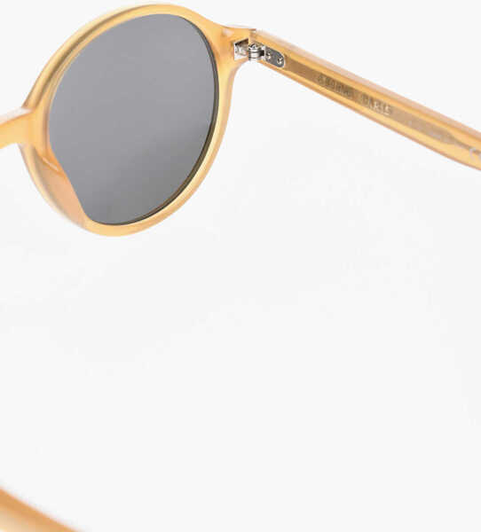 Ochelari de soare Cline Solid Color Sunglasses With Round Lenses Brown Barbati (BM 19714604) 3