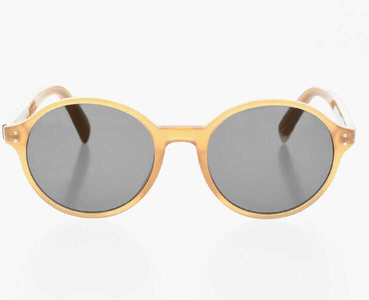 Ochelari de soare Cline Solid Color Sunglasses With Round Lenses Brown Barbati (BM 19714604) 1