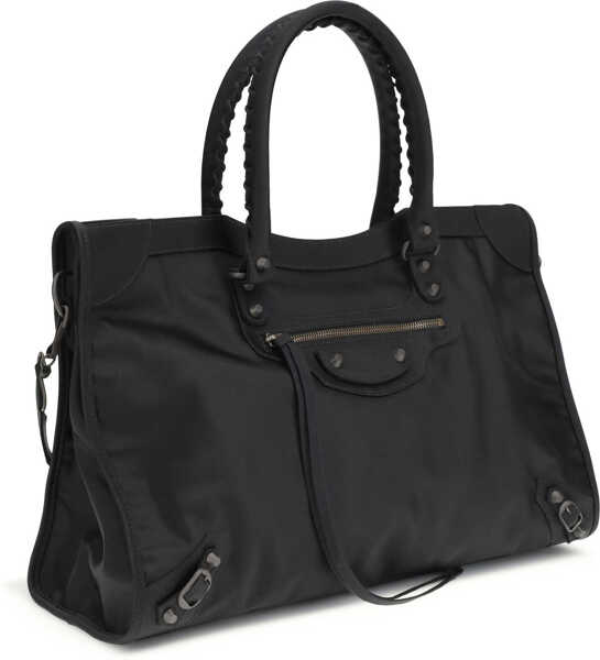 Genti de mana Balenciaga Le City Grande Handbag BLACK Barbati (BM 19714625) 2