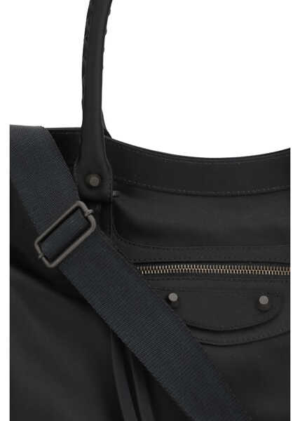 Genti de mana Balenciaga Le City Grande Handbag BLACK Barbati (BM 19714625) 4