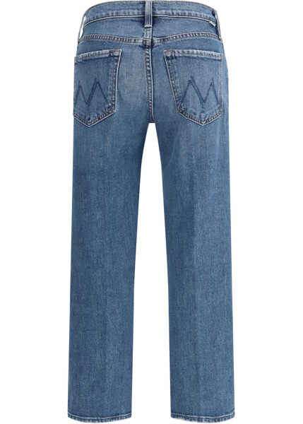 Blugi MOTHER DENIM Mid Rise Rambler Zip Ankle Fray Jeans TAMBOURINE MAN Femei (BM 19714631) 2