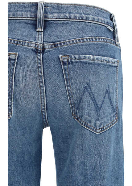 Blugi MOTHER DENIM Mid Rise Rambler Zip Ankle Fray Jeans TAMBOURINE MAN Femei (BM 19714631) 3