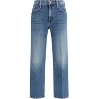 Blugi Mid Rise Rambler Zip Ankle Fray Jeans Femei
