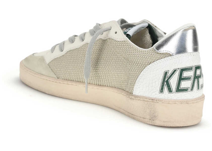Sneakers Golden Goose Brand Ball Star Sneakers WHITE MILK/MARBLE/GREEN/SILVER/WHITE Barbati (BM 19714637) 3