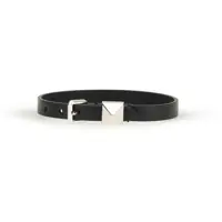 Bratari Leather Bracelet with a single Rockstud Barbati