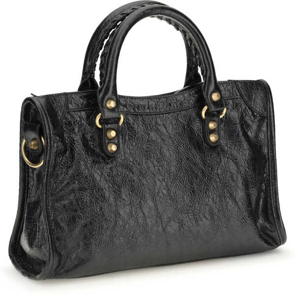 Genti de umar Balenciaga Le City Small Bag BLACK Femei (BM 19714649) 3
