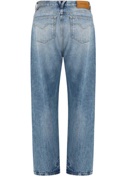 Blugi Versace Distressed Jeans LIGHT BLUE Barbati (BM 19714655) 2