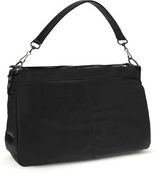 Genti de mana Balenciaga Le City Moto medium Shoulder Bag BLACK Barbati (BM 19714667) 3
