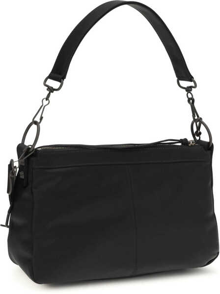 Genti de mana Balenciaga Le City Moto small Shoulder Bag BLACK Barbati (BM 19714673) 3