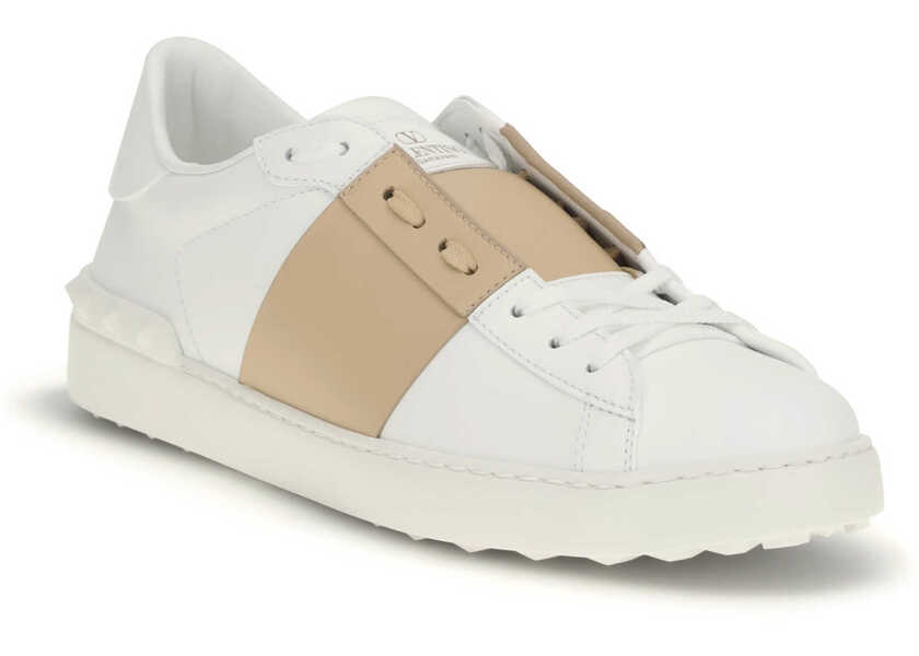 Sneakers Valentino Garavani Open Sneakers BIANCO/SAHARA BEIGE/BIANCO Barbati (BM 19714682) 2
