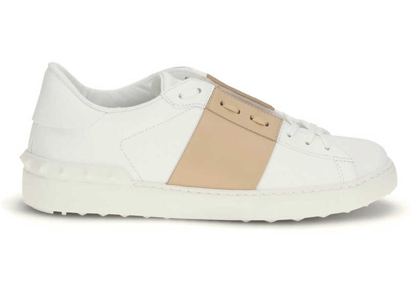 Sneakers Valentino Garavani Open Sneakers BIANCO/SAHARA BEIGE/BIANCO Barbati (BM 19714682) 1
