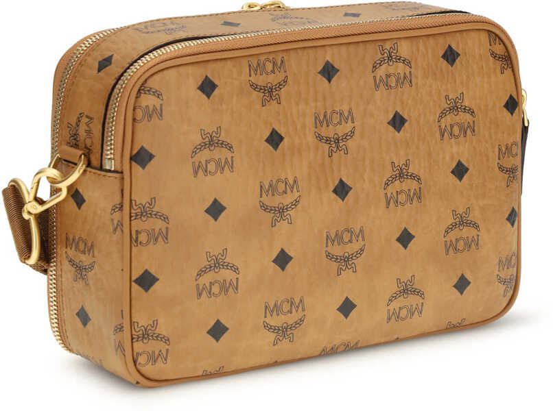 Genti de mana MCM Small Diamond Crossbody Bag COGNAC Barbati (BM 19714703) 3