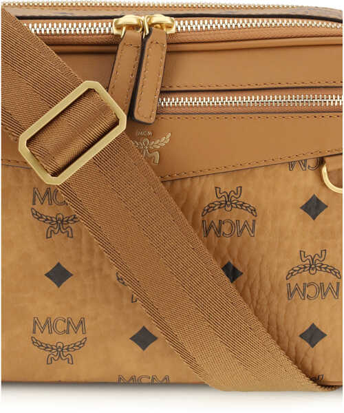 Genti de mana MCM Small Diamond Crossbody Bag COGNAC Barbati (BM 19714703) 4