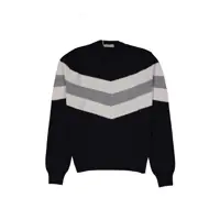 Pulovere Herno  zigzag-stripe sweater Barbati