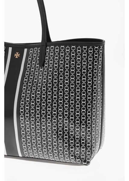 Genti de mana Tory Burch Eco-Leather Tote Bag With Double Handle Black Femei (BM 19714739) 3