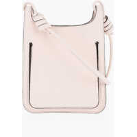 Genti de umar Textuted Leather Mini Shoulder Bag Femei