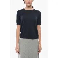 Pulovere Crew Neck Acri Short-Sleeved Sweater Femei