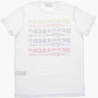 Imbracaminte DSQUARED2 pentru Baieti pagina 3 - Tricouri DSQUARED2 Crew Neck Cotton T-Shirt With Printed Logo White Baieti (BM 19714763) - B-mall.ro