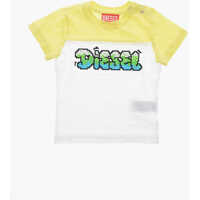 Tricouri Cotton Lab T-Shirt With Printed Logo Baieti