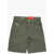 Diesel Cotton Stretch D-Macs-Sh Shorts Green
