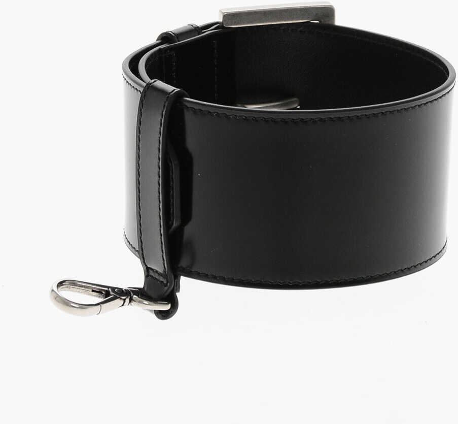 Brelocuri Prada Bel Shaped Leather Keyring Black Femei (BM 19714778) 2