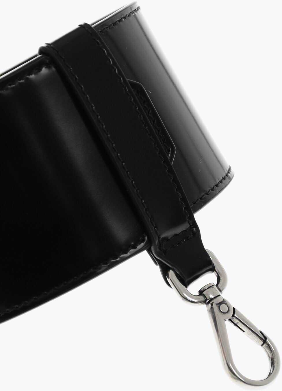 Brelocuri Prada Bel Shaped Leather Keyring Black Femei (BM 19714778) 3