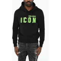 Bluze de trening Solid Color Icon Blur Cool Hoodie With Contrasting Logo Barbati
