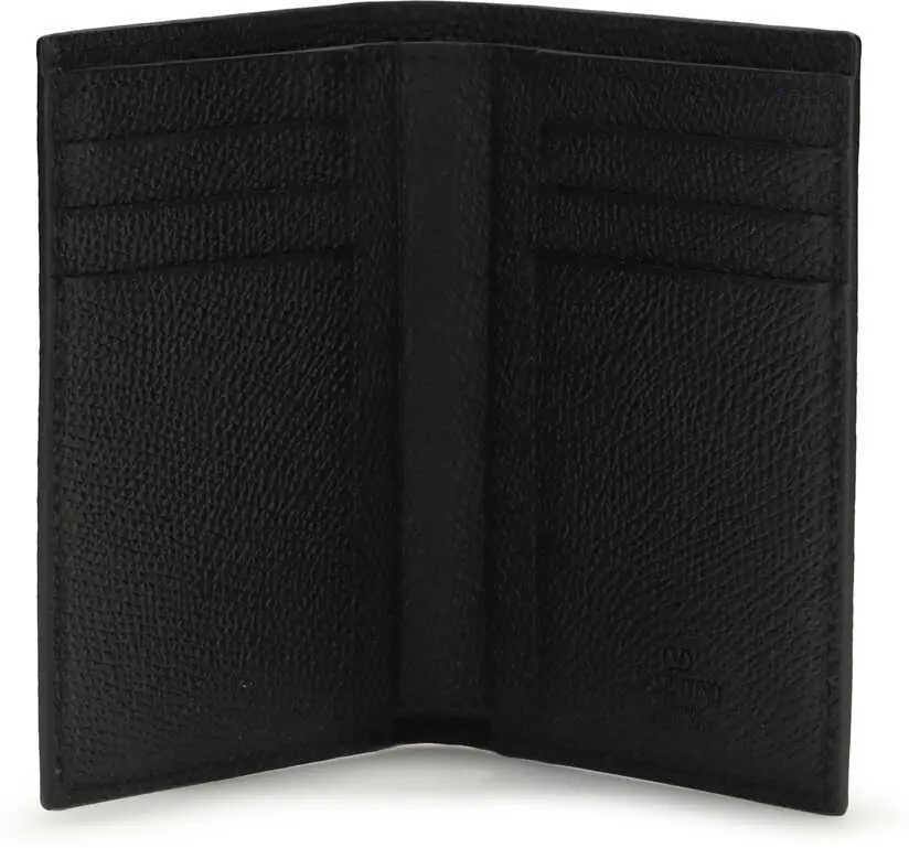 Portofele Valentino Garavani VLogo Signature Card holder NERO Barbati (BM 19714943) 3