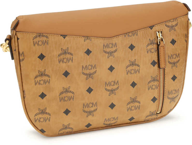 Genti de mana MCM Diamant 3D Small Belt Bag COGNAC Barbati (BM 19714952) 3