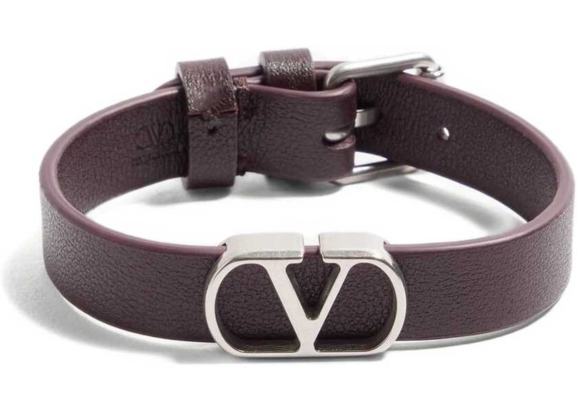 Bratari Valentino Garavani VLogo Signature Bracelet DARK AUBERGINE Barbati (BM 19714958) 5