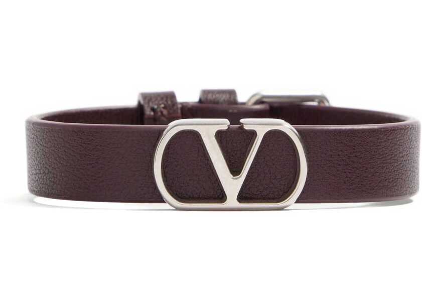 Bratari Valentino Garavani VLogo Signature Bracelet DARK AUBERGINE Barbati (BM 19714958) 1