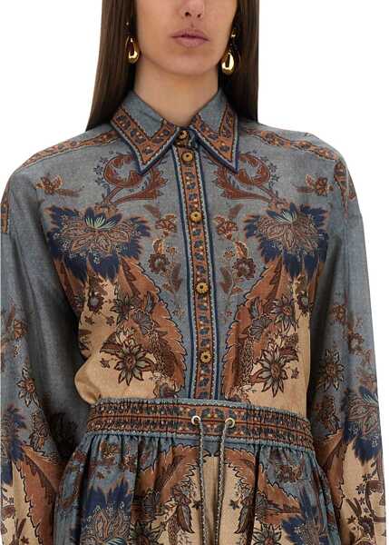 Bluze ZIMMERMANN Shirt Ascension BLUE Femei (BM 19715006) 4