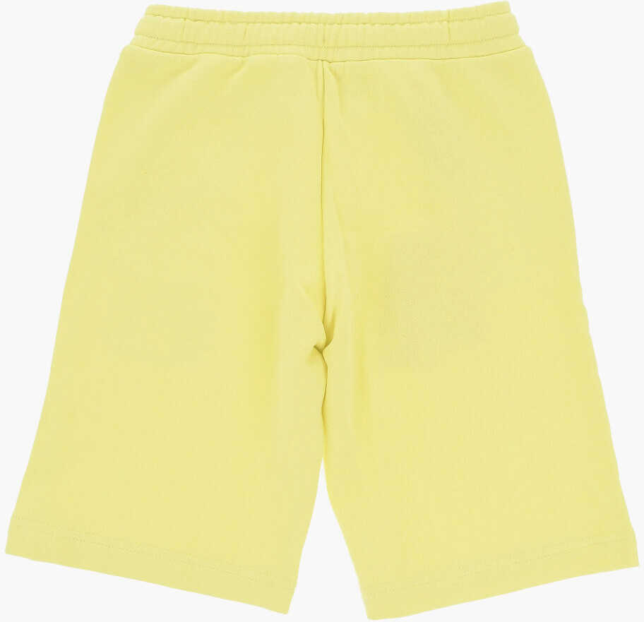 Pantaloni scurti Diesel Solid Color Cotton Shorts Yellow Baieti (BM 19715033) 3