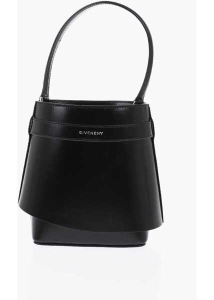 Genti de umar Givenchy Leather Shark Bucket Bag Black Femei (BM 19715042) 1