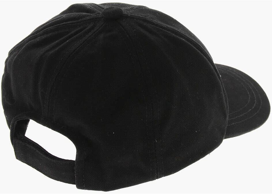Caciuli Isabel Marant Solid Color Tyron Cap With Embroidered Logo Black Femei (BM 19715060) 3