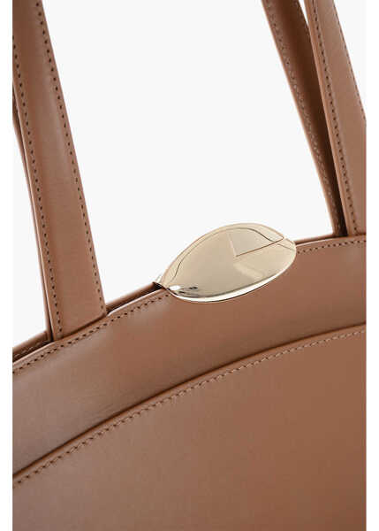 Genti de mana Benedetta Bruzziches Leather Serena Shoulder Bag Brown Femei (BM 19715063) 4