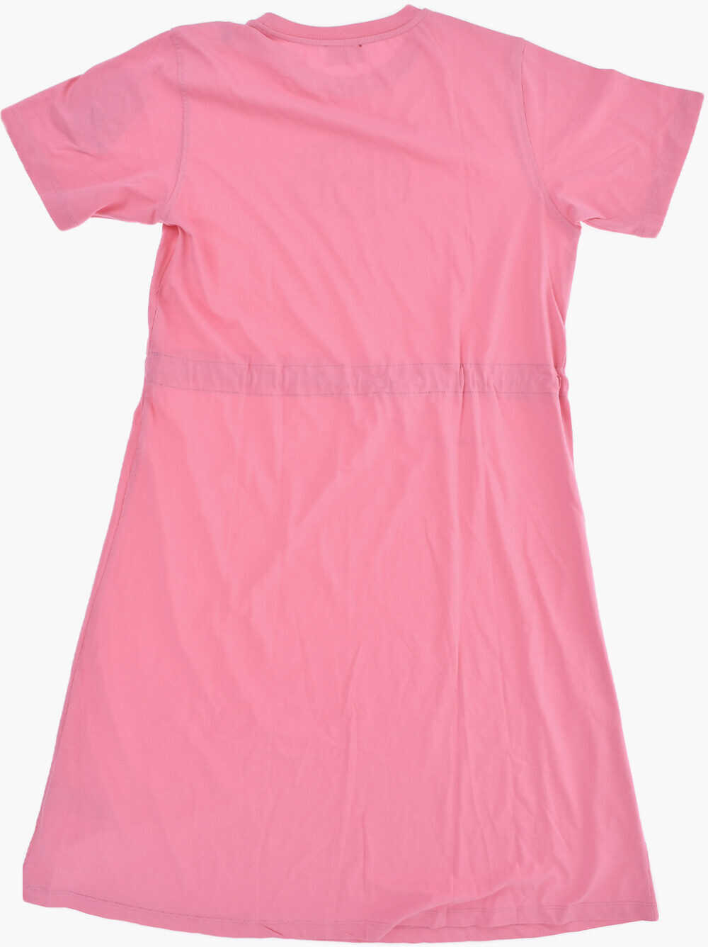 Rochii Diesel Cotton Dempyje Tee Dress With Embossed Logo Pink Fete (BM 19715066) 3