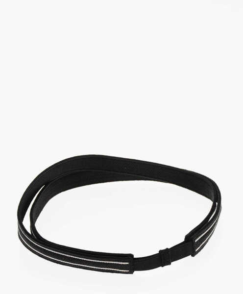 Caciuli Dior Elastic Fabric Aimedior Headband With Embroidered Logo Black Femei (BM 19715090) 2