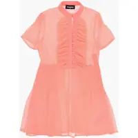 Rochii Short Sleeved Dress With Ruffles Fete