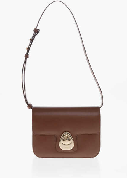 Genti de umar A.P.C. Leather Noisette Shoulder Bag Brown Femei (BM 19715138) 1