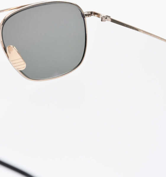 Ochelari de soare Thom Browne Metal Frame Aviator Sunglasses Gold Femei (BM 19715144) 3