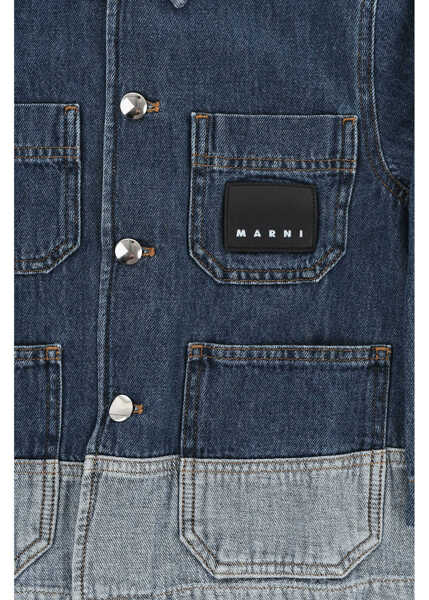 Geci de blugi Marni Denim Utility Jacket Blue Baieti (BM 19715147) 2